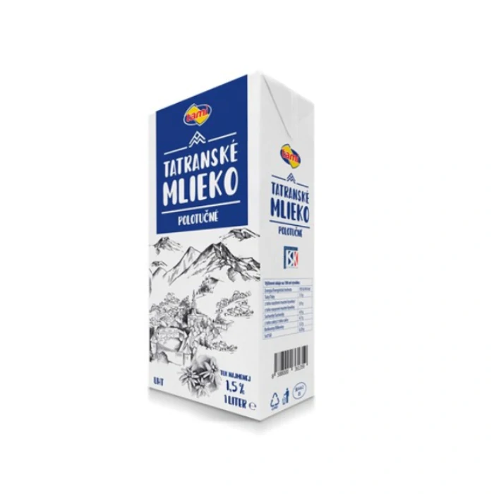 Tami Mlieko trvanlivé (UHT) 1,5% 1l