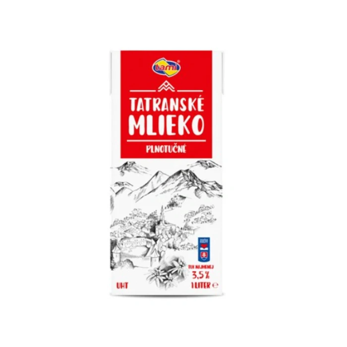 Tami Mlieko trvanlivé (UHT) 3,5% 1l