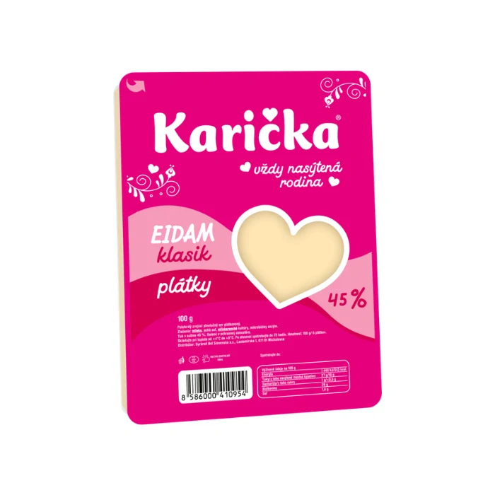 Karička Eidam Klasik plátky 100 g