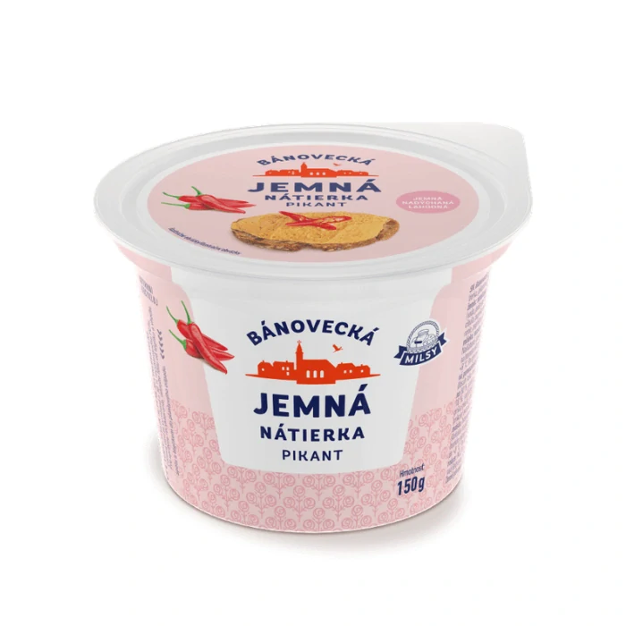 Bánovecká jemná nátierka pikantná 150 g