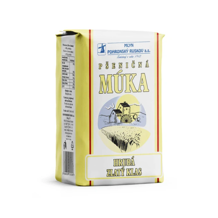 POHRONSKÝ RUSKOV pšeničná hrubá 1 kg