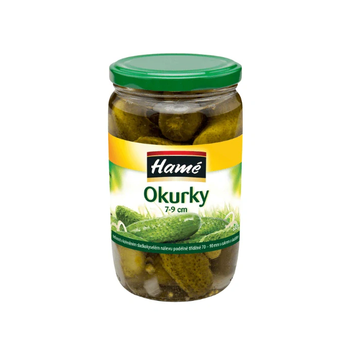 HAMÉ Uhorky veľkosť 7 - 9 cm 680 g