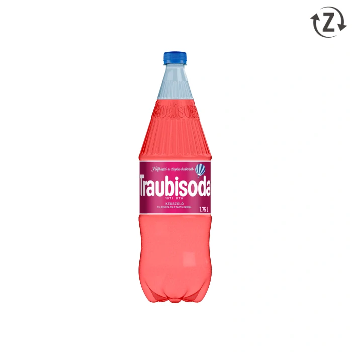 Traubisoda červené hrozno 1,75l