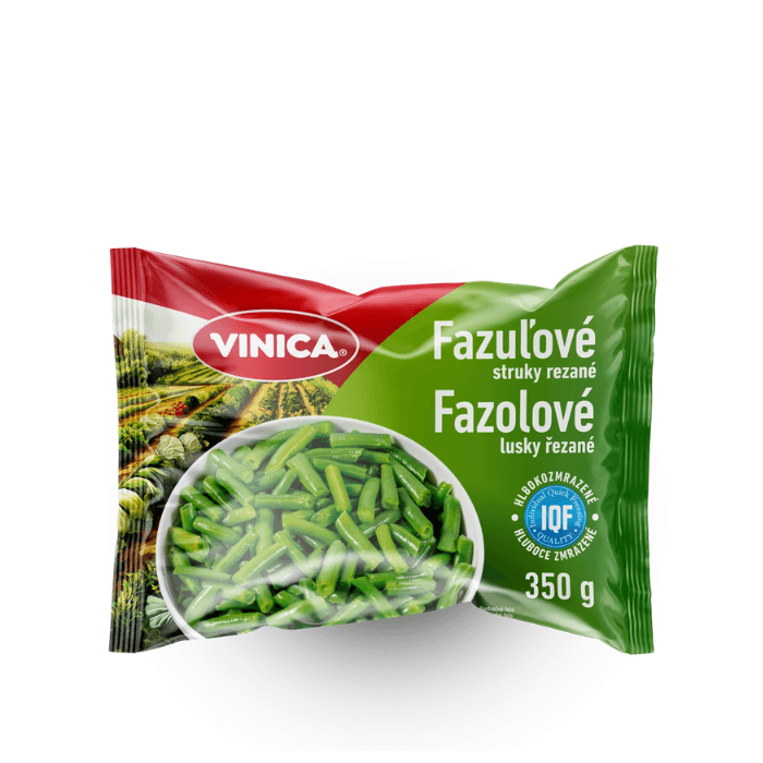 VINICA Fazuľka rezaná mrazená 350g
