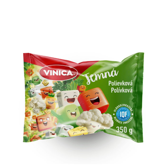 VINICA Jemná zeleninová zmes mrazená 350g