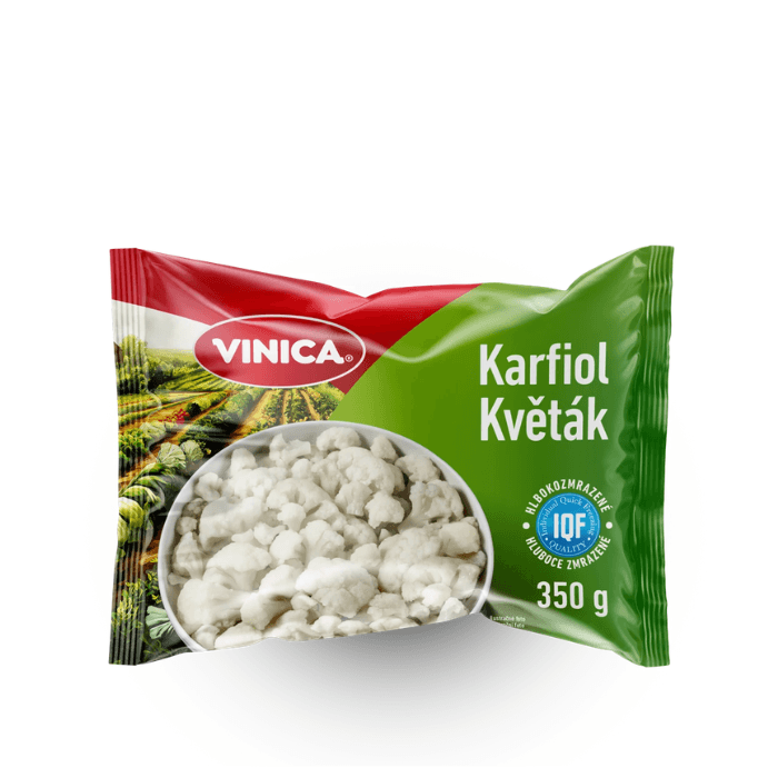 VINICA Karfiol hlbokozmrazený 350g