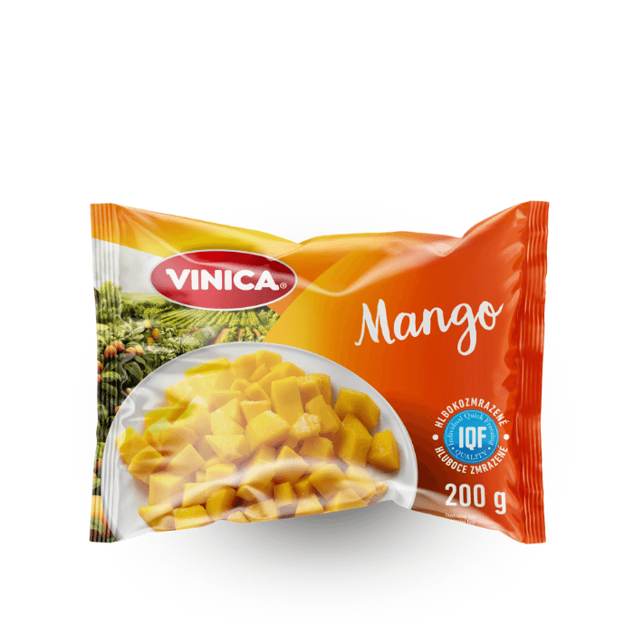 VINICA Mango kocky mrazené 200g