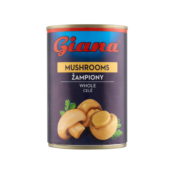 GIANA Šampiňóny celé 400 g
