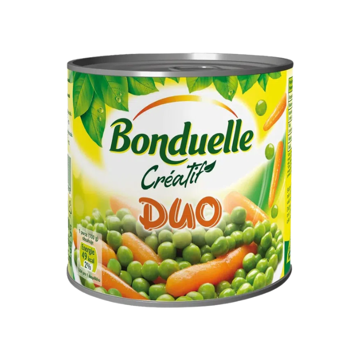 BONDUELLE DUO Hrášok a Mrkva 425 ml