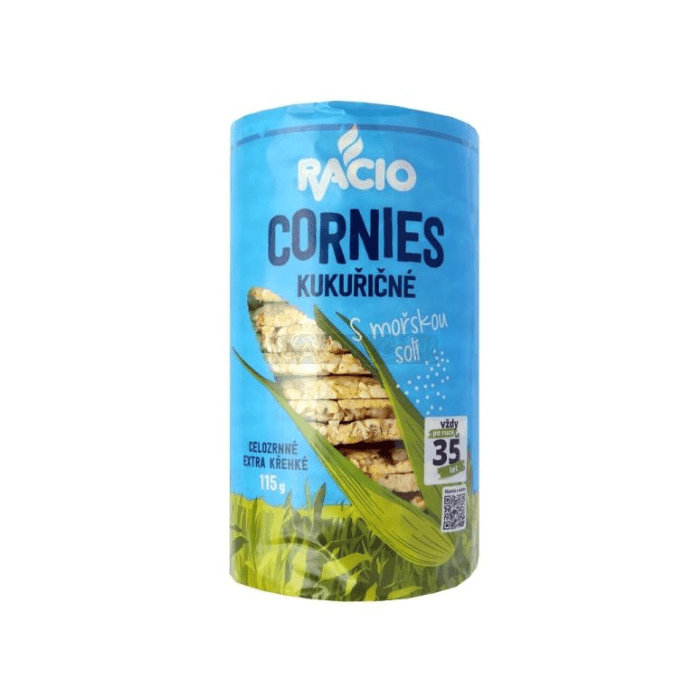 RACIO CORNIES Kukuričné s morskou soľou 115 g