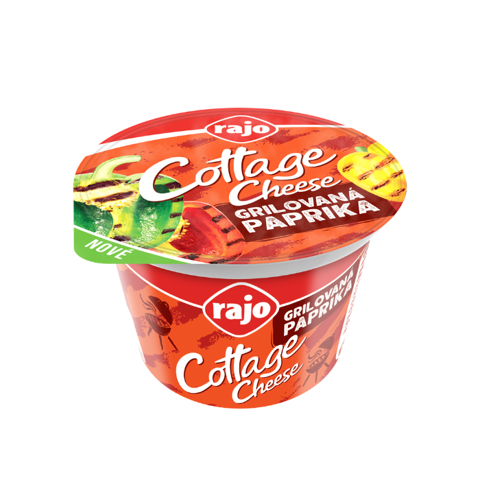 RAJO Cottage Cheese grilovaná paprika (180 g)
