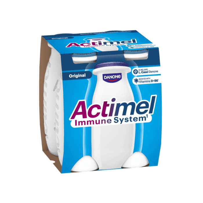 Actimel Jogurtové mlieko classic 4 x 100 g