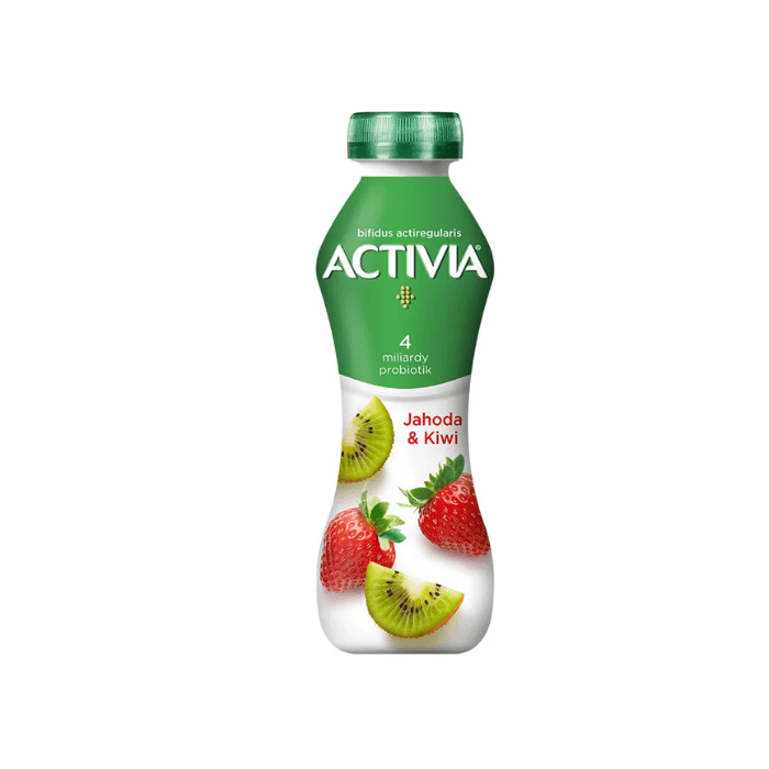 ACTIVIA Jogurtový nápoj jahoda kiwi 280 g