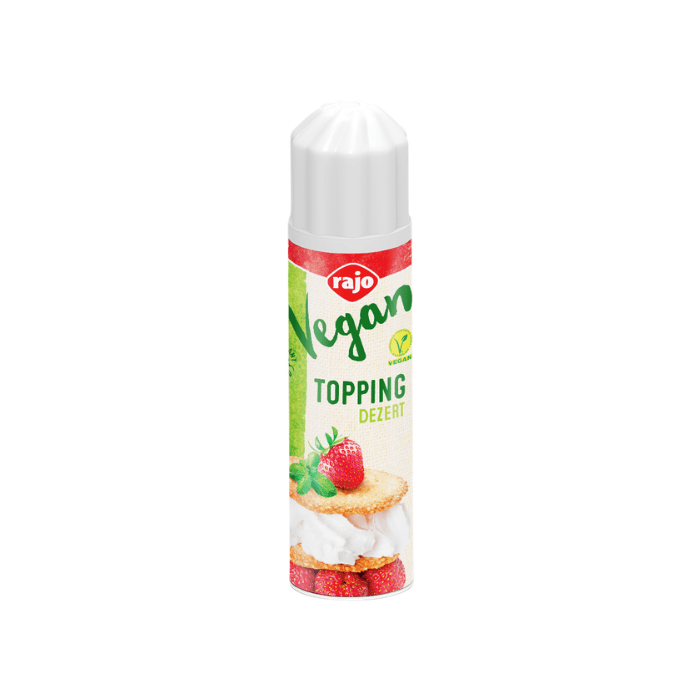 rajo Vegan šľahačka v spreji 15 % 200 ml