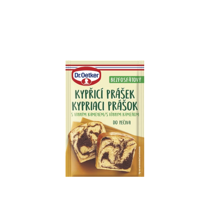 DR. OETKER Kypriaci prášok s vínnym kameňom 15 g