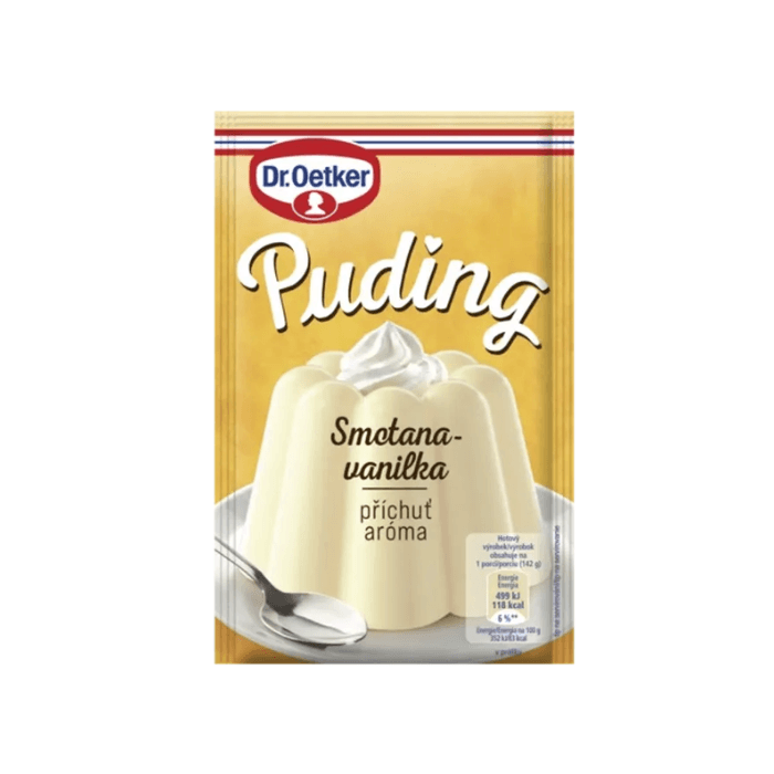 Dr. Oetker Puding smotana-vanilka 38 g