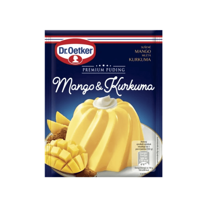 Dr. Oetker Premium Puding mango a kurkuma 40 g