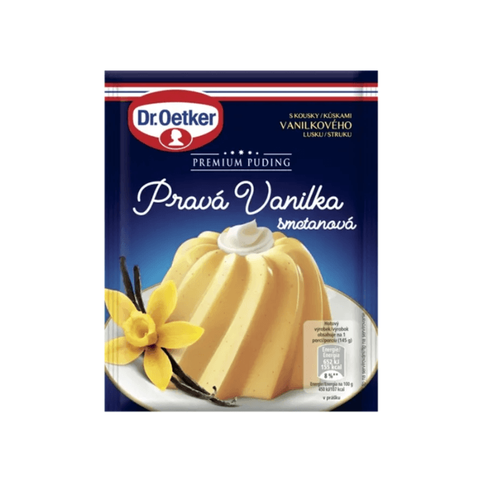 Dr. Oetker Premium Puding vanilka smotanová 40 g
