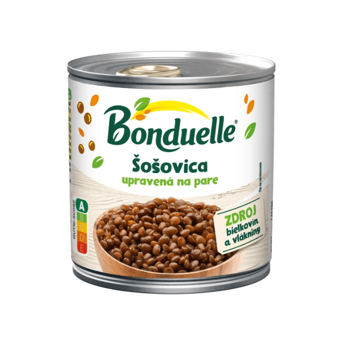 BONDUELLE Vapeur šošovica 425 ml