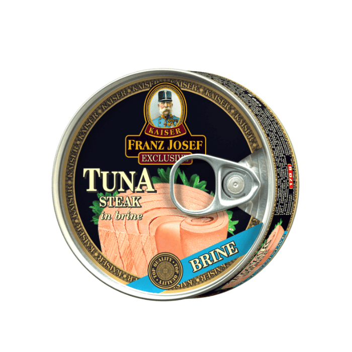 FRANZ JOSEF KAISER Tuniak steak vo vlastnej šťave 170 g