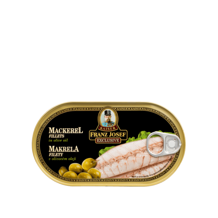 FRANZ JOSEF Makrela filety v olivovom oleji 170 g