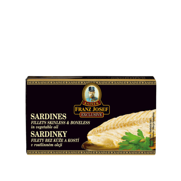 FRANZ JOSEF Sardinky filety v oleji 90 g