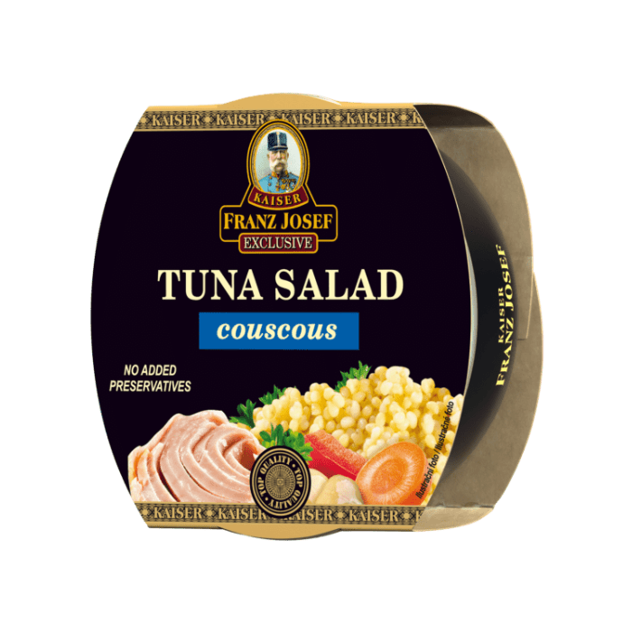 FRANZ JOSEF Tuniakový šalát s kuskusom 160 g