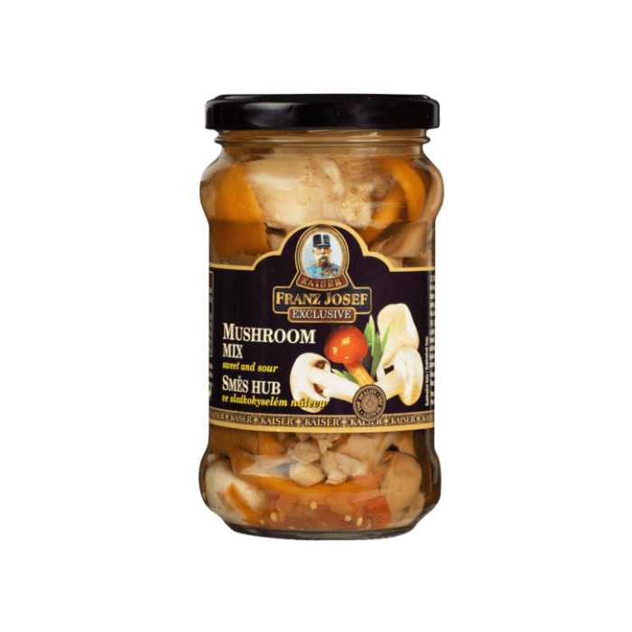 FRANZ JOSEF Zmes húb v sladkokyslom náleve 280 g