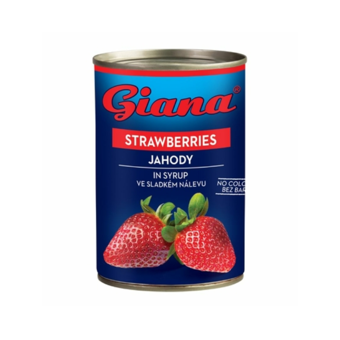 GIANA Jahodový kompót 400 g