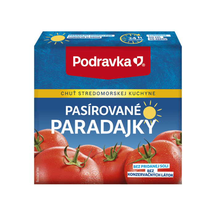 PODRAVKA Paradajky pasírované 500 g