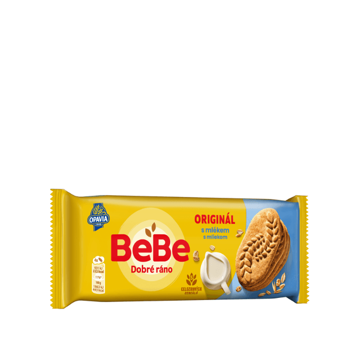 Opavia BeBe Dobré ráno 4 cereálie a mlieko 50 g