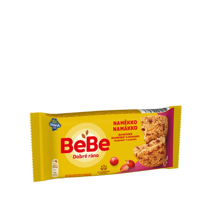 OPAVIA BeBe Dobré ráno na mäkko brusnice s ovocím 50 g