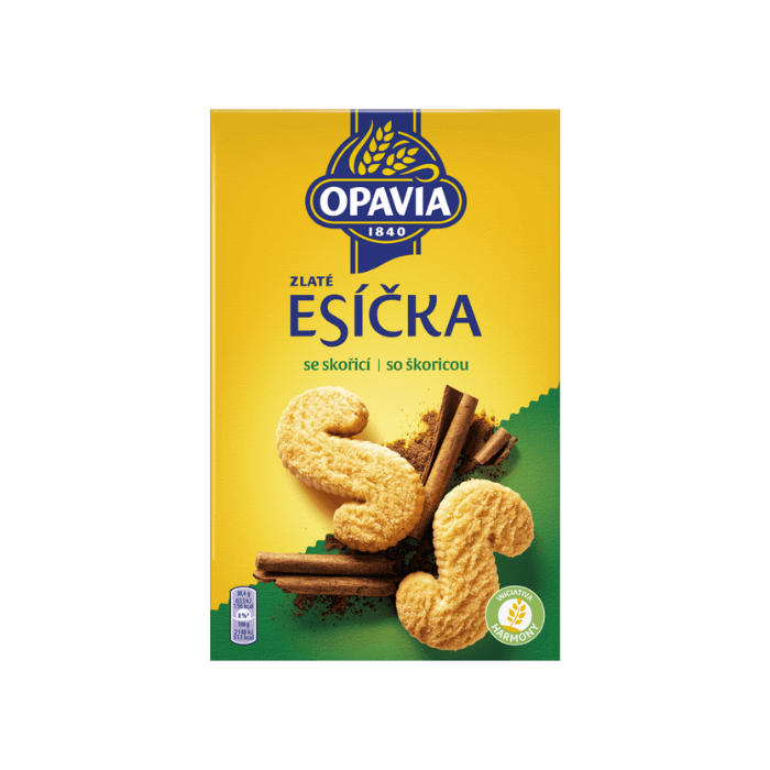 OPAVIA ZLATÉ Esíčka škoricové 220 g