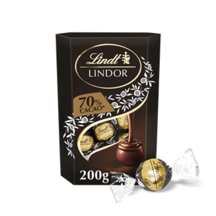 Lindt LINDOR Dark 70% 200 g