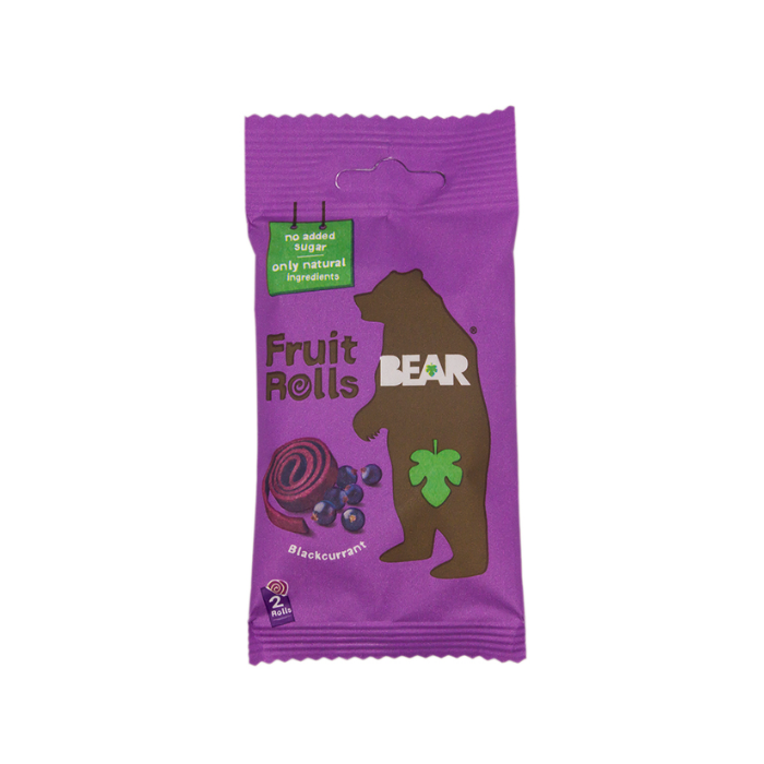 BEAR Ovocné rolky čierna ríbezľa 20 g