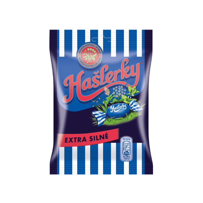 HAŠLERKY Extra silné cukríky 90 g