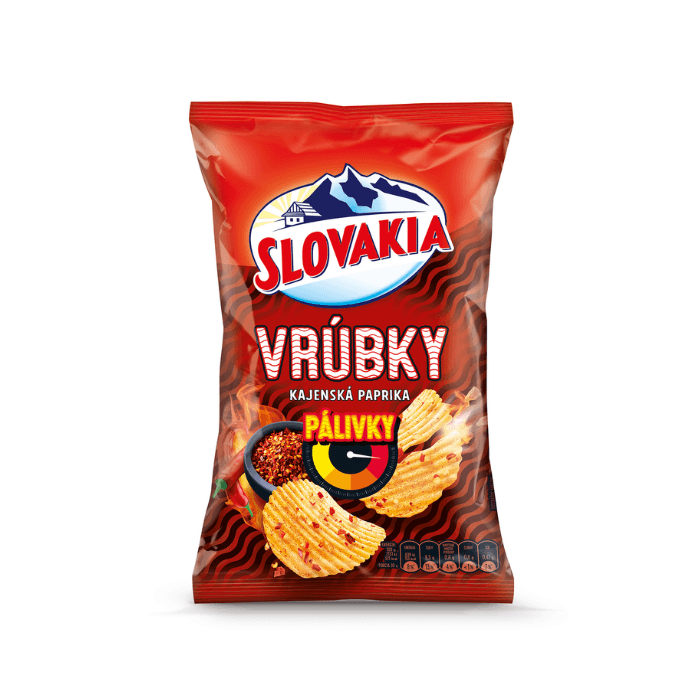 SLOVAKIA Vrúbky kajenská paprika 120 g