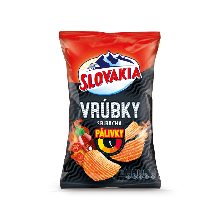 SLOVAKIA Vrúbky pálivky sriracha 120 g