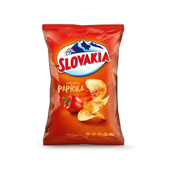 SLOVAKIA Chips paprikové 60 g