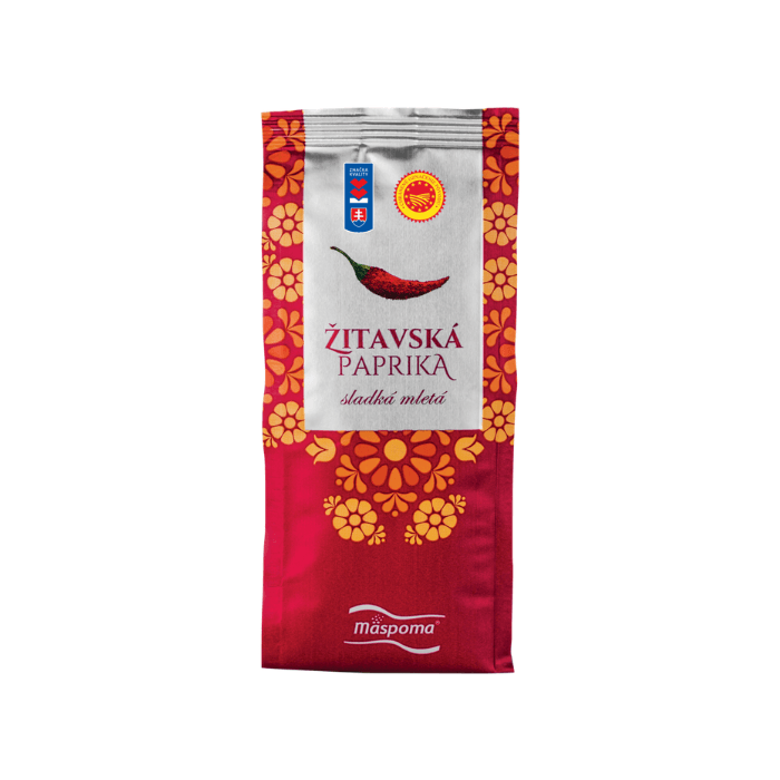 Mäspoma Žitavská paprika – sladká mletá, vrecko 75 g