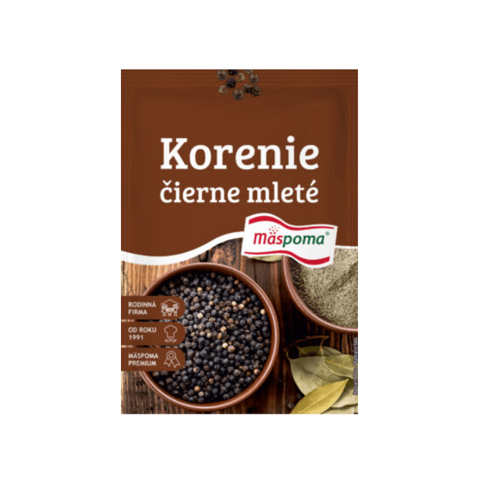 Mäspoma Korenie čierne mleté 20 g