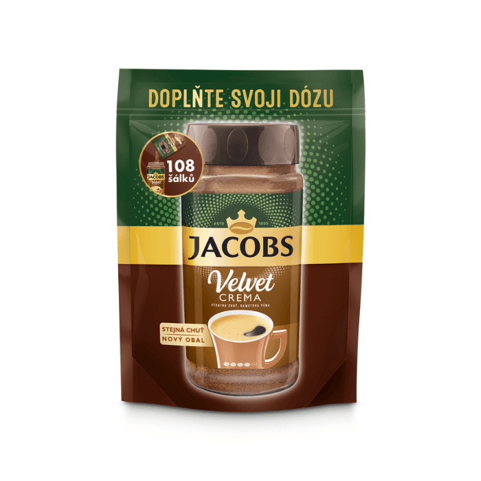 JACOBS Velvet káva instantná vrecúško 180 g