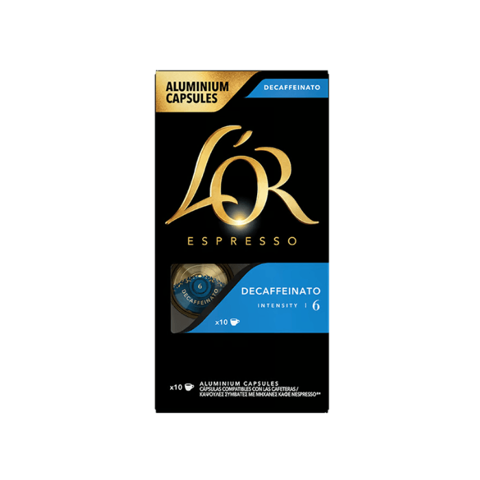 L'OR Espresso kapsule decafeinato 10ks