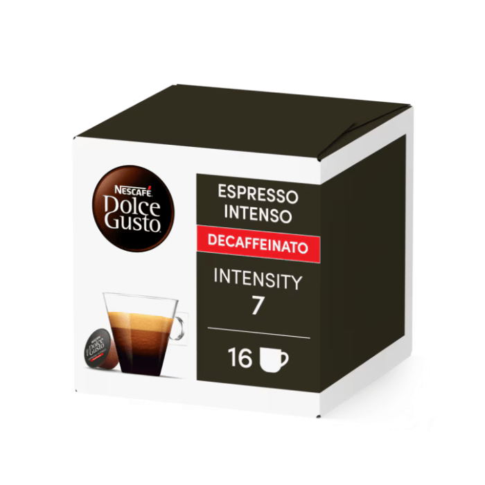 Nescafé Dolce Gusto Espresso Intenso Decafeinato 16ks