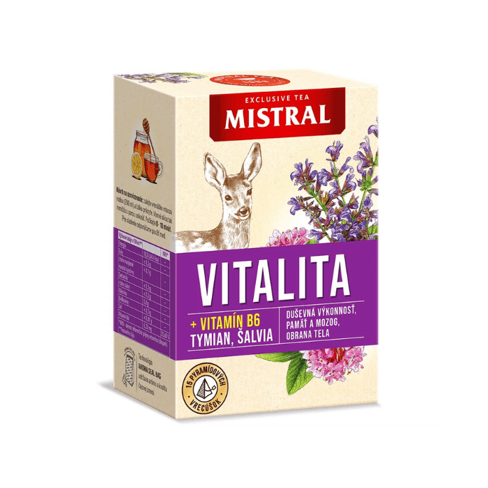 MISTRAL Vitalita funkčný čaj 30 g