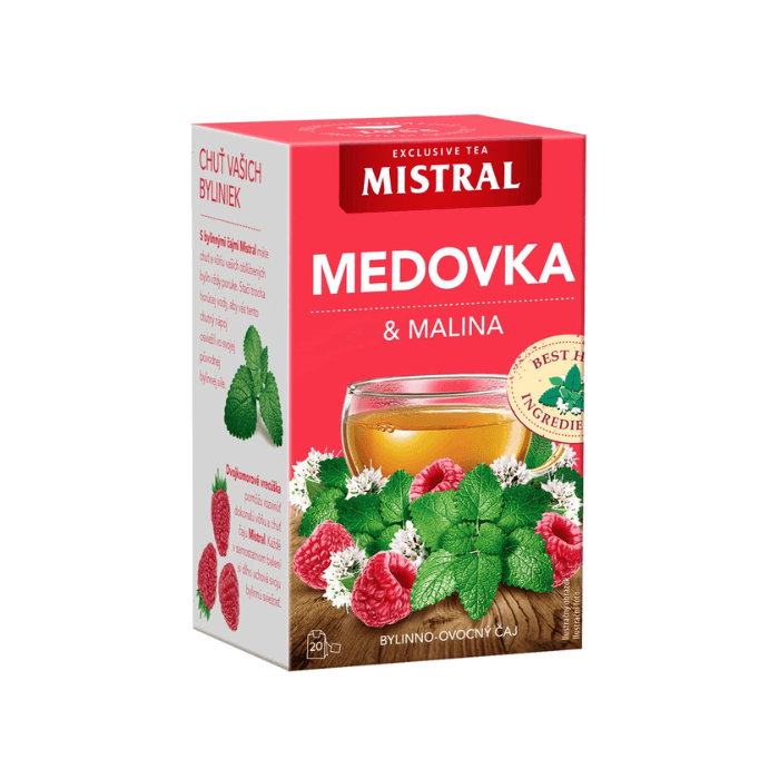 MISTRAL Medovka a malina bylinno-ovocný čaj 30 g