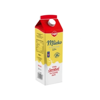 Rajo Mlieko čerstvé 3,5 % 1l