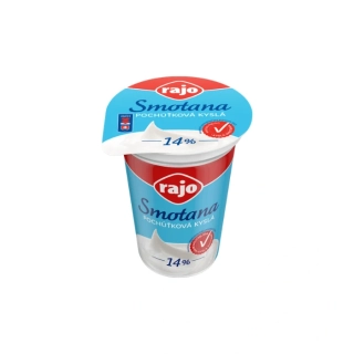 Rajo Smotana kyslá 14 % (375 g)