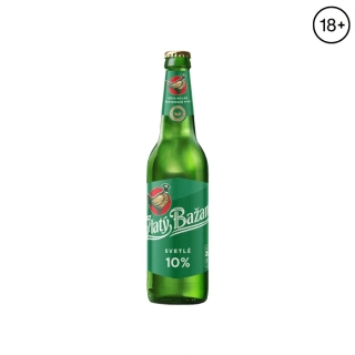 Zlatý Bažant 10% svetlé výčapné pivo 500 ml (fľaša)