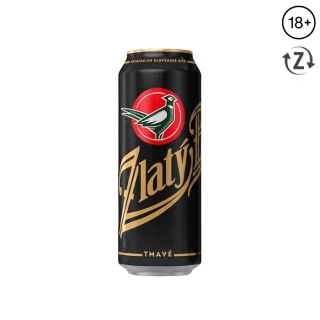 Zlatý Bažant Tmavé výčapné pivo 500 ml (plechovka)